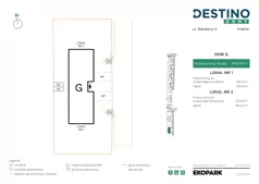 5 pokoi, mieszkanie 149,25 m², parter, oferta nr G2, Destino Domy, Kraków, Bronowice, Bronowice Małe, ul. Odlewnicza