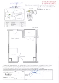 1 pokój, mieszkanie 32,99 m², piętro 4, oferta nr 4.2, Diasfera III, Łódź, Śródmieście, al. Piłsudskiego 37