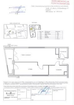 2 pokoje, mieszkanie 45,34 m², piętro 6, oferta nr 6.4, Diasfera III, Łódź, Śródmieście, al. Piłsudskiego 37
