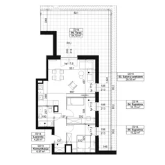 3 pokoje, mieszkanie 60,93 m², piętro 6, oferta nr D214, Dyfrakcja Łódzka, Łódź, Widzew, ul. Wodna 3
