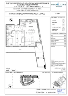 3 pokoje, mieszkanie 67,97 m², piętro 1, oferta nr D2.03, Nad Odrą, Szczecin, Śródmieście, Łasztownia, ul. Celna 4