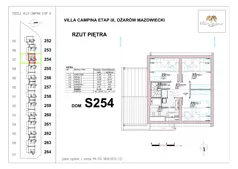 Dom 106,50 m², oferta nr S254, Villa Campina - Magnolia, Ożarów Mazowiecki, ul. Sochaczewska 258