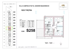 Dom 106,50 m², oferta nr S258, Villa Campina - Magnolia, Ożarów Mazowiecki, ul. Sochaczewska 258