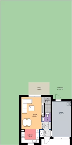 Dom 105,33 m², oferta nr VG6, Ventura Verde III, Stara Wieś, ul. Grodziska