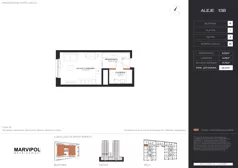 1 pokój, apartament 28,04 m², piętro 3, oferta nr A/M025, Aleje 138, Warszawa, Ochota, Stara Ochota, ul. Aleje Jerozolimskie 138