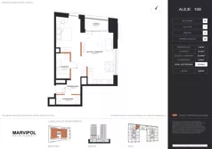 1 pokój, apartament 59,98 m², piętro 5, oferta nr A/M038, Aleje 138, Warszawa, Ochota, Stara Ochota, ul. Aleje Jerozolimskie 138