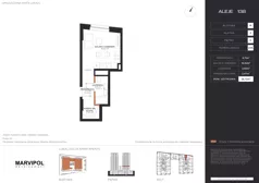 1 pokój, apartament 26,72 m², piętro 5, oferta nr B/M255, Aleje 138, Warszawa, Ochota, Stara Ochota, ul. Aleje Jerozolimskie 138