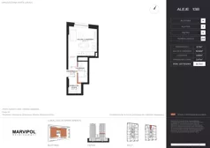 1 pokój, apartament 26,72 m², piętro 6, oferta nr B/M266, Aleje 138, Warszawa, Ochota, Stara Ochota, ul. Aleje Jerozolimskie 138