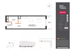 1 pokój, mieszkanie 36,74 m², piętro 3, oferta nr C/C-03-20-K5, Nowe Żerniki, Wrocław, Żerniki, ul. Kosmonautów / al. Architektów