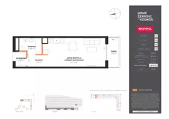 1 pokój, mieszkanie 36,74 m², piętro 4, oferta nr C/C-04-22-K5, Nowe Żerniki, Wrocław, Żerniki, ul. Kosmonautów / al. Architektów