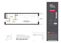 1 pokój, mieszkanie 36,74 m², piętro 5, oferta nr C/C-05-22-K5, Nowe Żerniki, Wrocław, Żerniki, ul. Kosmonautów / al. Architektów