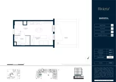 1 pokój, mieszkanie 27,92 m², piętro 4, oferta nr A/M143, Riviera 5, Warszawa, Białołęka, Żerań, ul. Żubowiecka