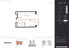 2 pokoje, apartament 49,78 m², piętro 6, oferta nr A/M051, Aleje 138, Warszawa, Ochota, Stara Ochota, ul. Aleje Jerozolimskie 138