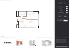 2 pokoje, apartament 48,65 m², piętro 1, oferta nr B/M215, Aleje 138, Warszawa, Ochota, Stara Ochota, ul. Aleje Jerozolimskie 138