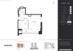 2 pokoje, apartament 49,69 m², piętro 1, oferta nr B/M218, Aleje 138, Warszawa, Ochota, Stara Ochota, ul. Aleje Jerozolimskie 138