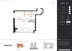 2 pokoje, apartament 52,76 m², piętro 2, oferta nr B/M227, Aleje 138, Warszawa, Ochota, Stara Ochota, ul. Aleje Jerozolimskie 138