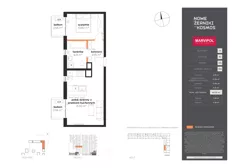 2 pokoje, mieszkanie 44,38 m², piętro 5, oferta nr A/A-05-04-K1, Nowe Żerniki, Wrocław, Żerniki, ul. Kosmonautów / al. Architektów
