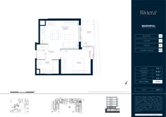 2 pokoje, mieszkanie 37,54 m², parter, oferta nr A/M093, Riviera 5, Warszawa, Białołęka, Żerań, ul. Żubowiecka