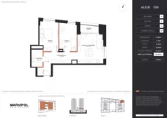 3 pokoje, apartament 65,53 m², piętro 2, oferta nr B/M221, Aleje 138, Warszawa, Ochota, Stara Ochota, ul. Aleje Jerozolimskie 138