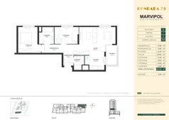 3 pokoje, mieszkanie 62,68 m², piętro 1, oferta nr B/B042, Conrada 28, Warszawa, Bielany, ul. Josepha Conrada 28