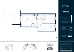 3 pokoje, mieszkanie 52,16 m², parter, oferta nr A/M091, Riviera 5, Warszawa, Białołęka, Żerań, ul. Żubowiecka