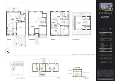 Dom 155,89 m², oferta nr 1B, Wille Pasymska, Warszawa, Bielany, Młociny, ul. Pasymska
