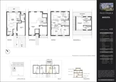 Dom 155,89 m², oferta nr 4B, Wille Pasymska, Warszawa, Bielany, Młociny, ul. Pasymska