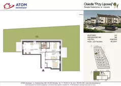 4 pokoje, mieszkanie 66,20 m², parter, oferta nr A'2/4, Osiedle Przy Lipowej, Święta Katarzyna, ul. Lipowa