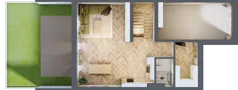 Dom i rezydencja 133,04 m², oferta nr A8/3, ATOM Park, Siechnice, ul. Henryka III