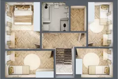 Dom 130,11 m², oferta nr A8/2, ATOM Park, Siechnice, ul. Henryka III