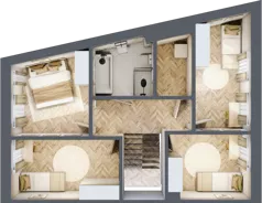 Dom i rezydencja 127,29 m², oferta nr B/2, ATOM Park, Siechnice, ul. Henryka III