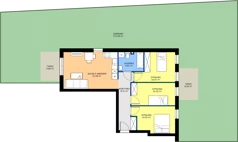 4 pokoje, mieszkanie 66,20 m², parter, oferta nr A'2/4, Osiedle Przy Lipowej, Święta Katarzyna, ul. Lipowa