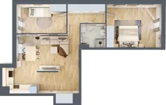 3 pokoje, apartament 65,18 m², piętro 4, oferta nr 40, Stalowa 65 - przy stacji metra, Warszawa, Praga Północ, Nowa Praga, ul. Stalowa 65