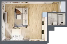 1 pokój, apartament inwestycyjny 37,70 m², piętro 3, oferta nr 26, Stalowa 65 - przy stacji metra, Warszawa, Praga Północ, Nowa Praga, ul. Stalowa 65