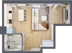 1 pokój, apartament inwestycyjny 27,52 m², piętro 3, oferta nr 30, Stalowa 65 - przy stacji metra, Warszawa, Praga Północ, Nowa Praga, ul. Stalowa 65