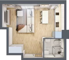 1 pokój, apartament 25,16 m², piętro 3, oferta nr 72, Stalowa 65 - przy stacji metra, Warszawa, Praga Północ, Nowa Praga, ul. Stalowa 65