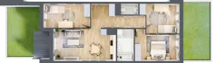 4 pokoje, mieszkanie 71,79 m², parter, oferta nr E_35, 3 Ogrody, Zamienie, ul. Anyżkowa