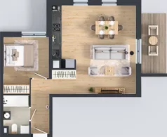 2 pokoje, mieszkanie 51,20 m², piętro 1, oferta nr OST1/D/2/101, Ostródzka, Warszawa, Białołęka, Białołęka, ul. Ostródzka  110
