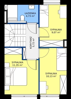 4 pokoje, mieszkanie 80,32 m², parter, oferta nr SW/22/105, Strawińskiego, Wrocław, Jagodno, Krzyki, ul. Stawińskiego 19