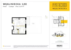 2 pokoje, mieszkanie 33,78 m², piętro 1, oferta nr RD5/1/11, Węgliniecka, Wrocław, Maślice, ul. Węgliniecka 1