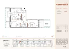 3 pokoje, mieszkanie 62,87 m², parter, oferta nr OST1/B/1/36, Ostródzka, Warszawa, Białołęka, Białołęka, ul. Ostródzka  110