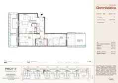 3 pokoje, mieszkanie 63,01 m², parter, oferta nr OST1/C/1/66, Ostródzka, Warszawa, Białołęka, Białołęka, ul. Ostródzka 110