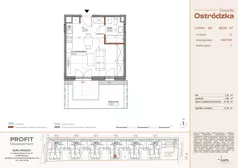 1 pokój, mieszkanie 29,07 m², parter, oferta nr OST1/D/1/92, Ostródzka, Warszawa, Białołęka, Białołęka, ul. Ostródzka 110