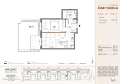 2 pokoje, mieszkanie 36,19 m², parter, oferta nr OST1/E/1/124, Ostródzka, Warszawa, Białołęka, Białołęka, ul. Ostródzka  110