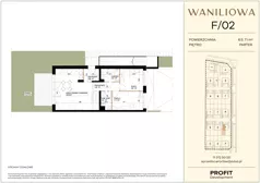 3 pokoje, mieszkanie 63,71 m², parter, oferta nr WA1/F/02, Waniliowa, Wrocław, Lipa Piotrowska, Psie Pole, ul. Waniliowa