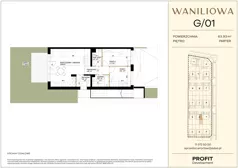 3 pokoje, mieszkanie 63,93 m², parter, oferta nr WA1/G/01, Waniliowa, Wrocław, Lipa Piotrowska, Psie Pole, ul. Waniliowa