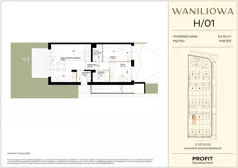 3 pokoje, mieszkanie 62,81 m², piętro 1, oferta nr WA1/D/12, Waniliowa, Wrocław, Lipa Piotrowska, Psie Pole, ul. Waniliowa