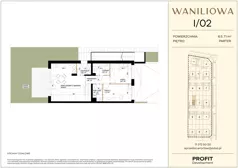 3 pokoje, mieszkanie 62,81 m², piętro 1, oferta nr WA1/M/11, Waniliowa, Wrocław, Lipa Piotrowska, Psie Pole, ul. Waniliowa