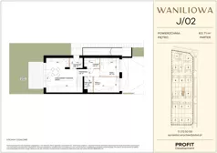 3 pokoje, mieszkanie 62,81 m², piętro 1, oferta nr WA1/D/12, Waniliowa, Wrocław, Lipa Piotrowska, Psie Pole, ul. Waniliowa