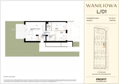 3 pokoje, mieszkanie 63,93 m², parter, oferta nr WA1/L/01, Waniliowa, Wrocław, Lipa Piotrowska, Psie Pole, ul. Waniliowa